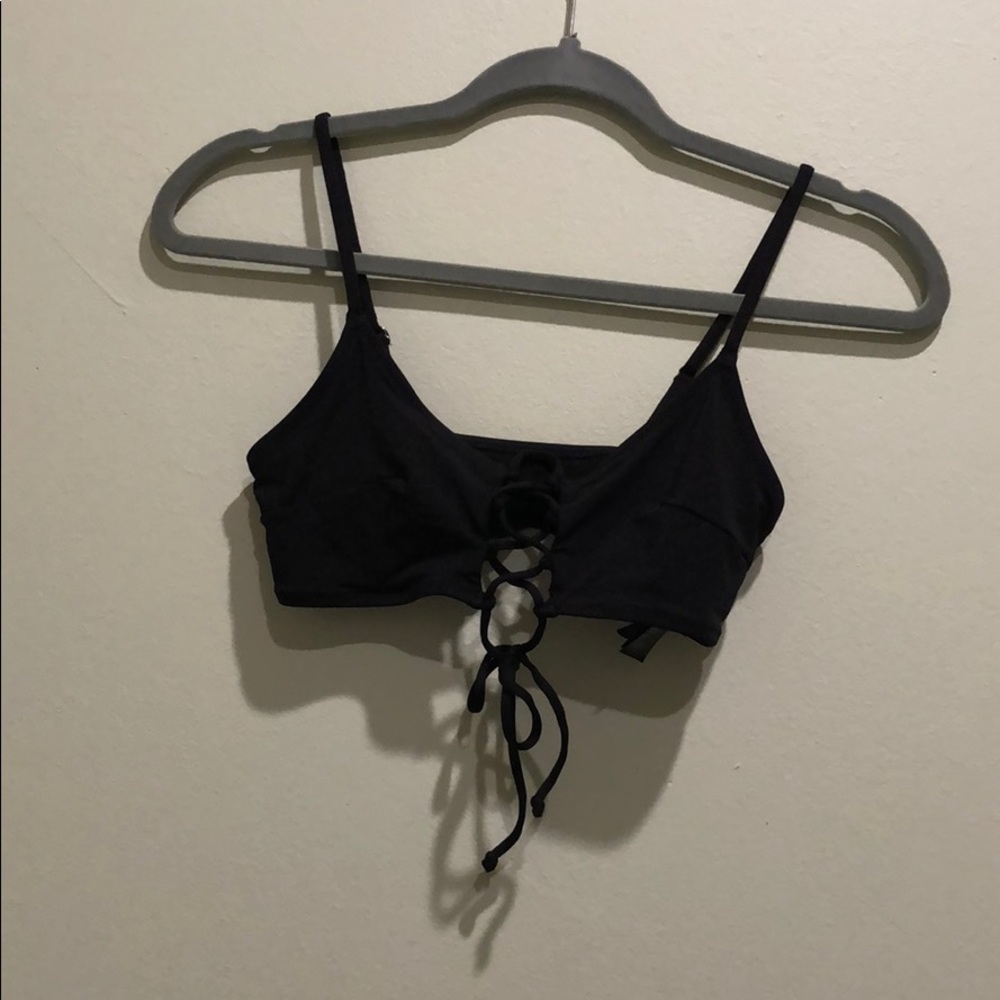 Front lace up Bikini Top